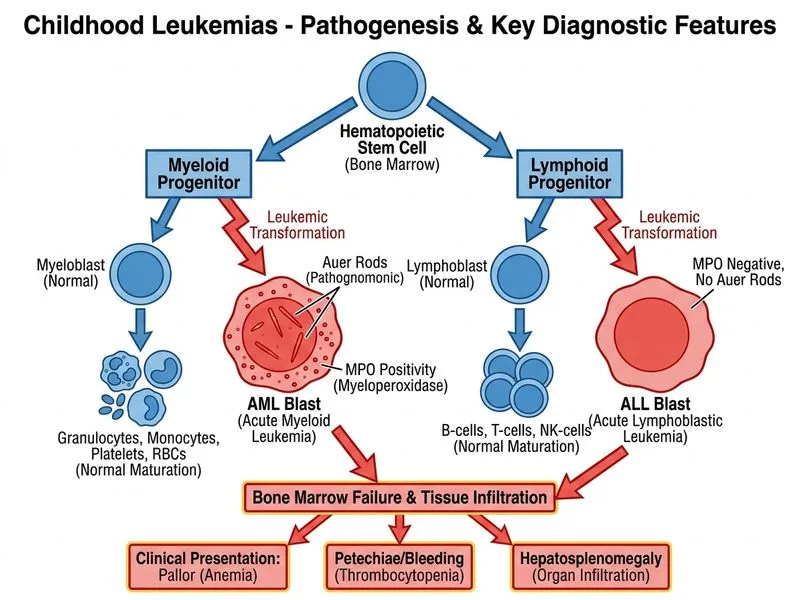 Childhood Leukemias diagram