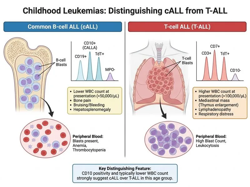 Childhood Leukemias diagram