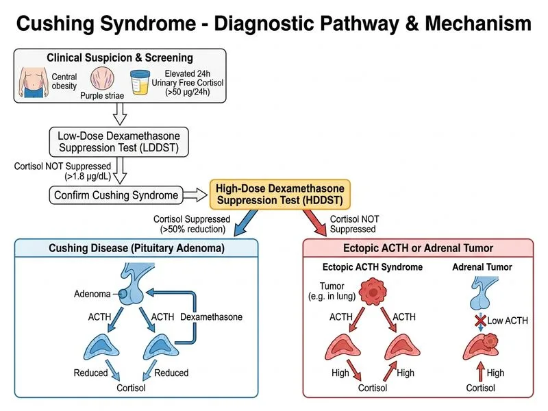 Cushing Syndrome diagram