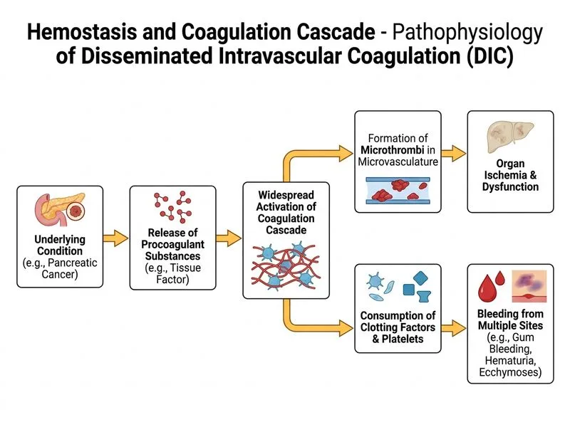 Hemostasis and Coagulation Cascade diagram