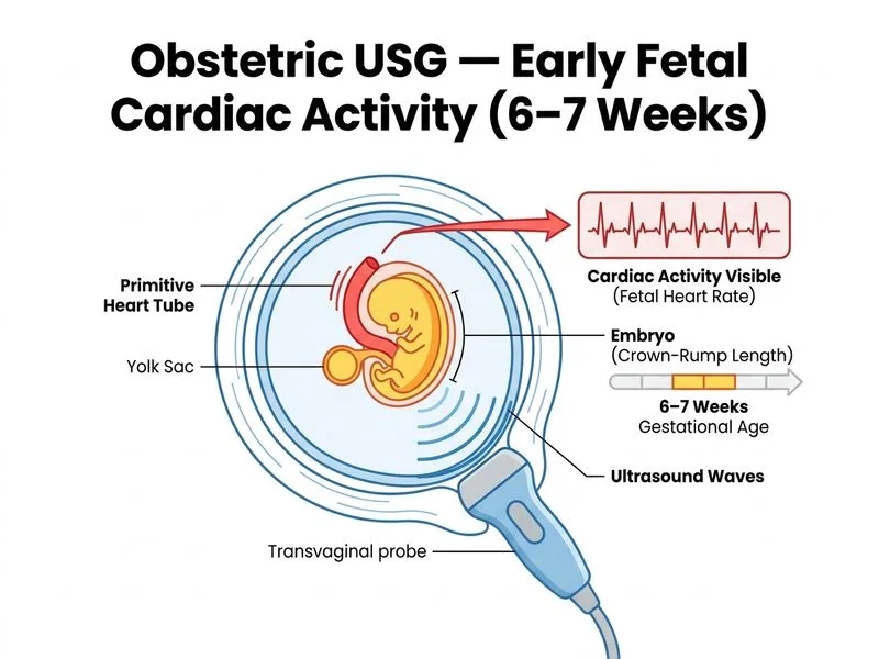 Obstetric USG — Anomalies and Dating diagram