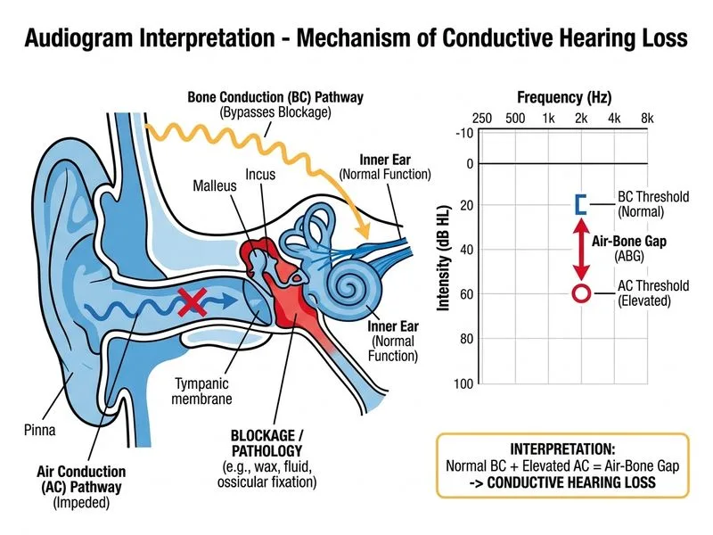 Audiogram Interpretation diagram