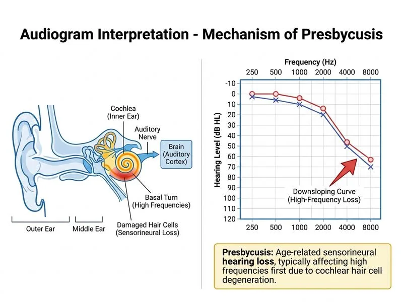 Audiogram Interpretation diagram