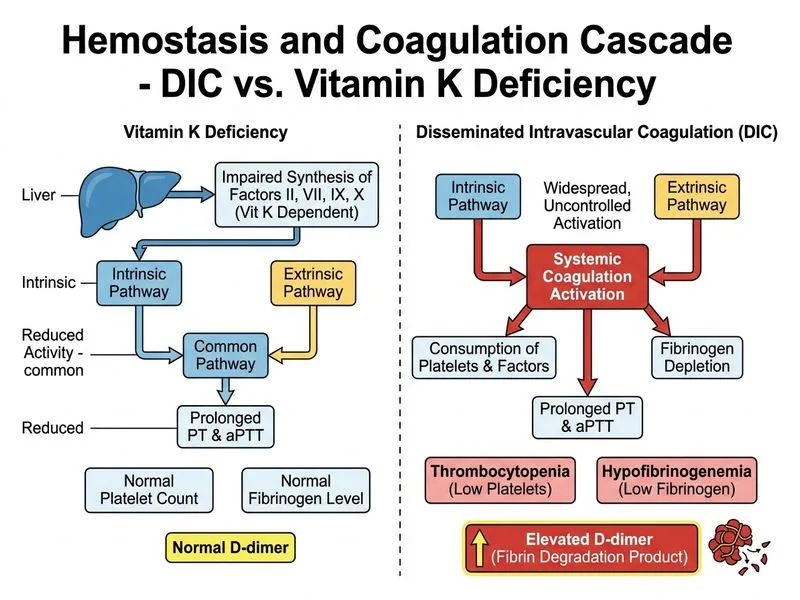 Hemostasis and Coagulation Cascade diagram