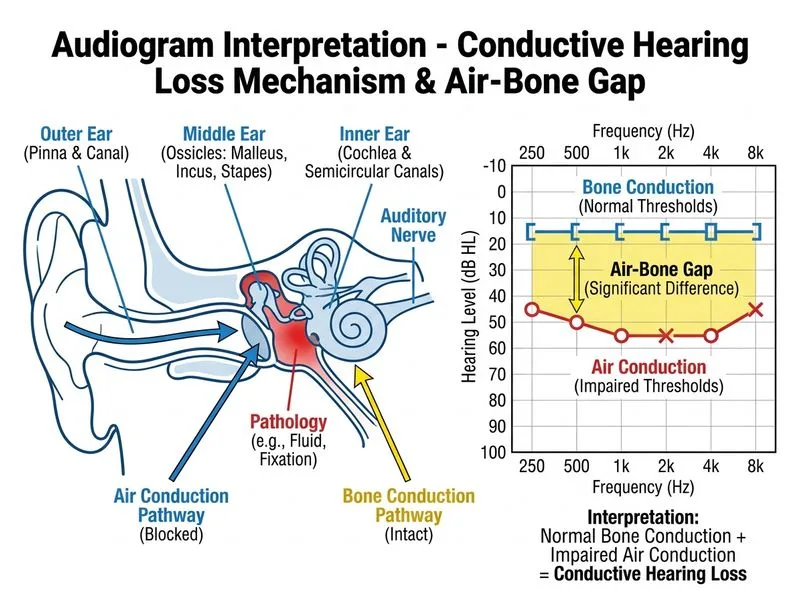 Audiogram Interpretation diagram