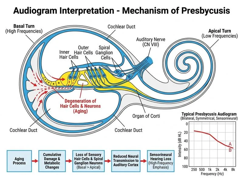 Audiogram Interpretation diagram