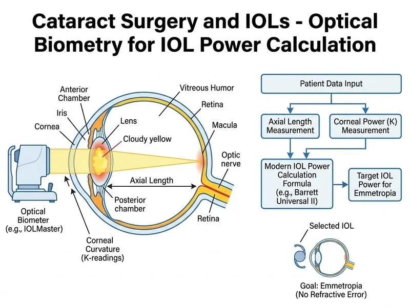 Cataract Surgery and IOLs diagram
