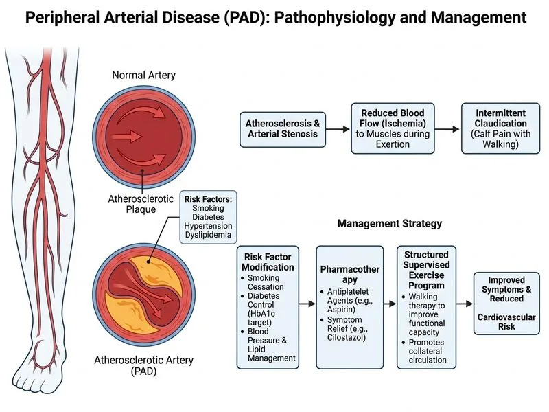 Peripheral Arterial Disease diagram