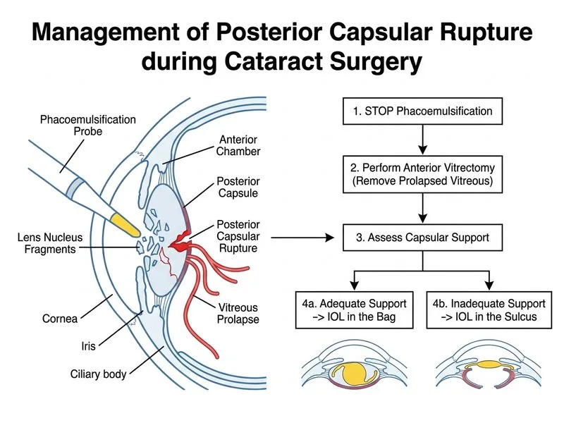Cataract Surgery and IOLs diagram