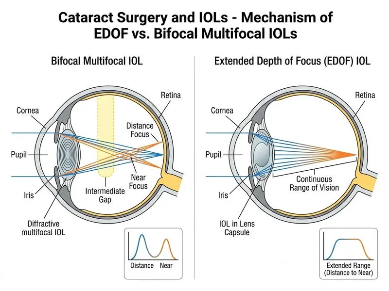 Cataract Surgery and IOLs diagram