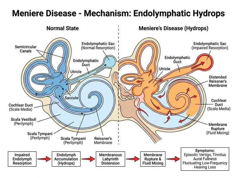 Meniere Disease diagram