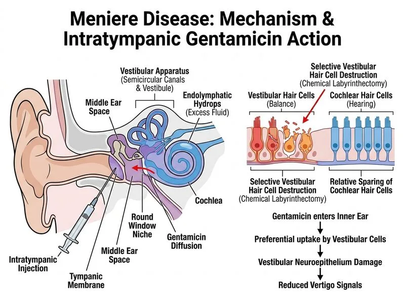 Meniere Disease diagram