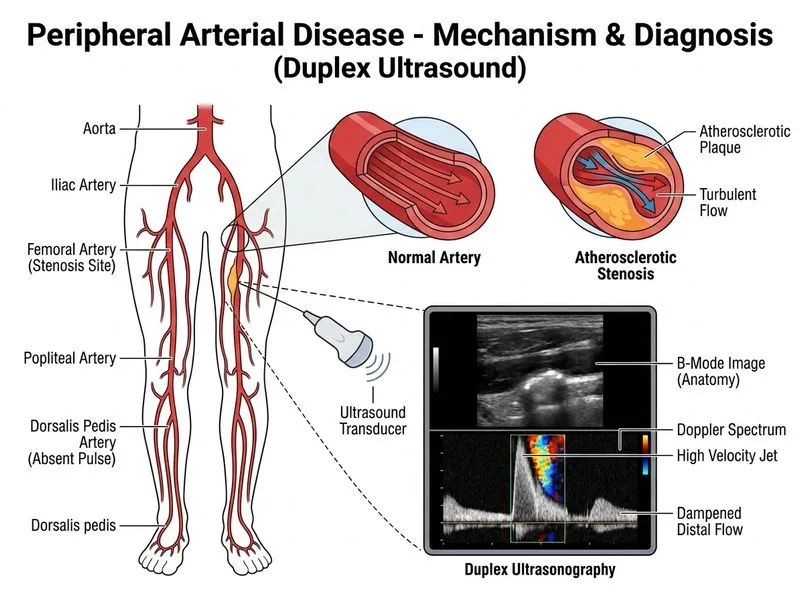Peripheral Arterial Disease diagram