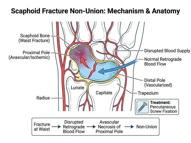 Scaphoid Fracture diagram