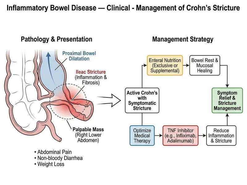 Inflammatory Bowel Disease — Clinical diagram