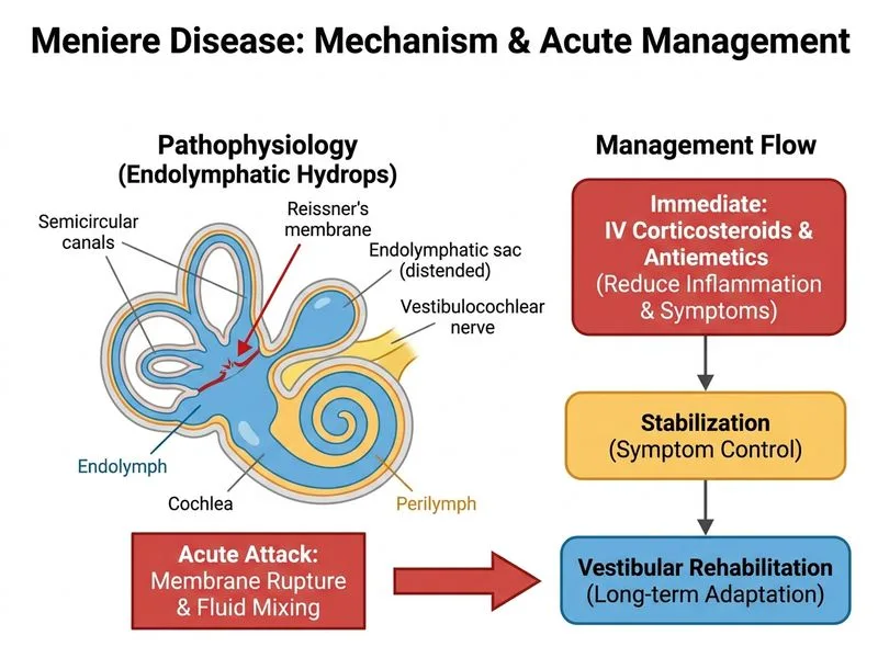 Meniere Disease diagram