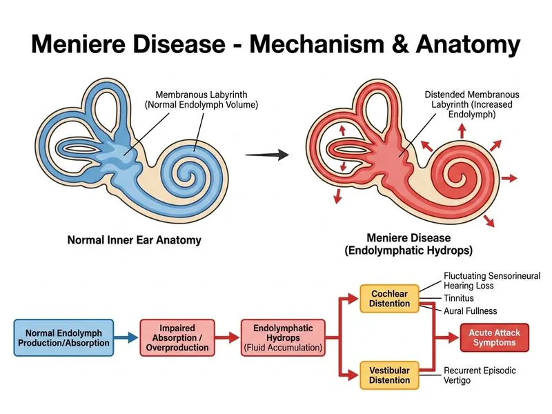 Meniere Disease diagram