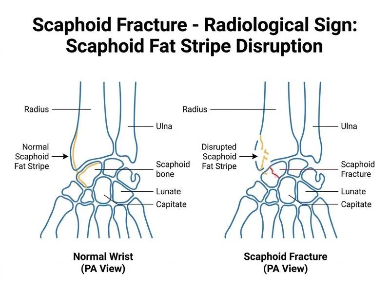 Scaphoid Fracture diagram