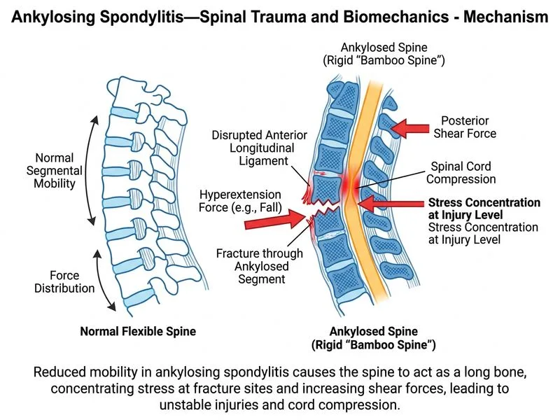 Ankylosing Spondylitis—Spinal Trauma and Biomechanics diagram