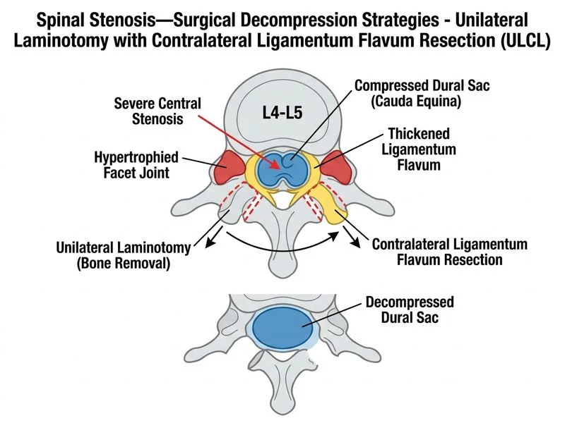 Spinal Stenosis—Surgical Decompression Strategies diagram
