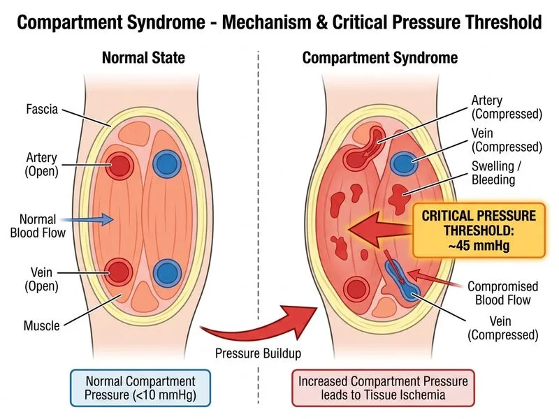 Compartment Syndrome diagram
