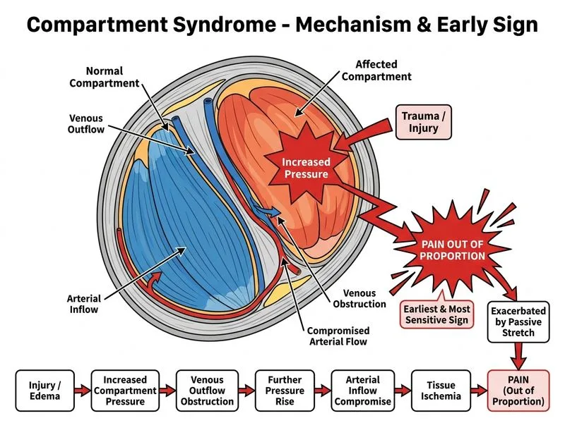 Compartment Syndrome diagram