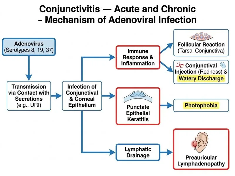 Conjunctivitis — Acute and Chronic diagram