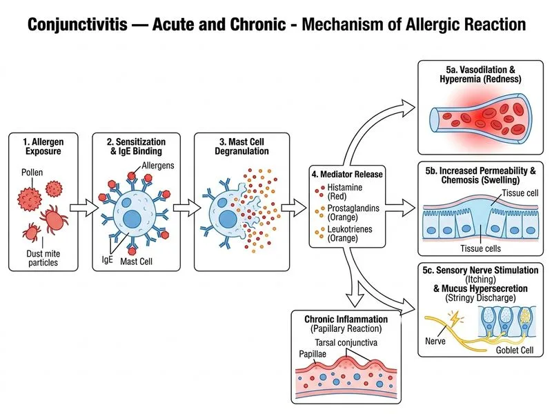 Conjunctivitis — Acute and Chronic diagram