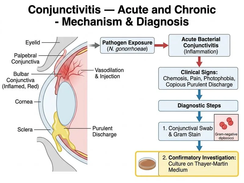 Conjunctivitis — Acute and Chronic diagram