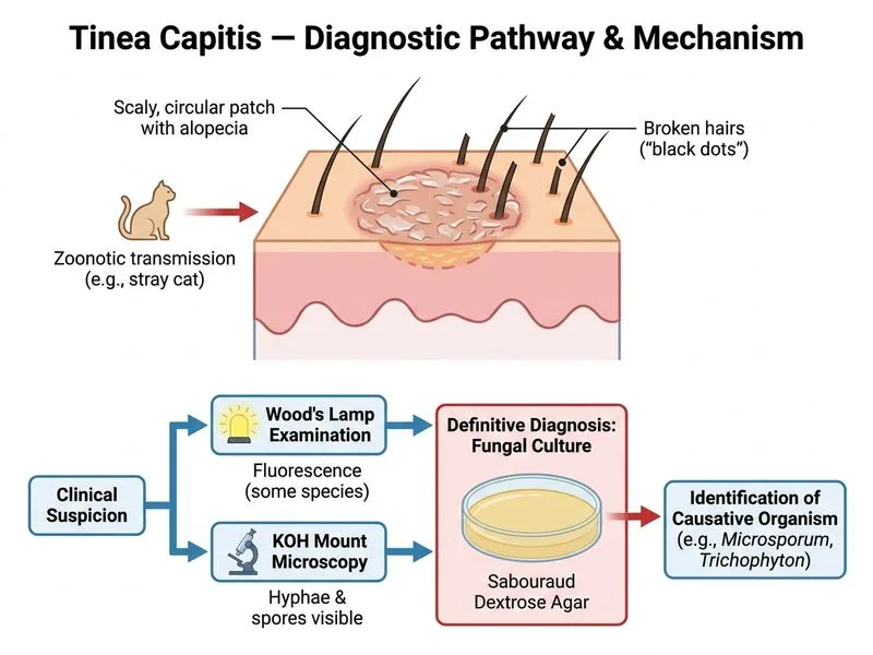 Tinea — Site-Specific Variants diagram