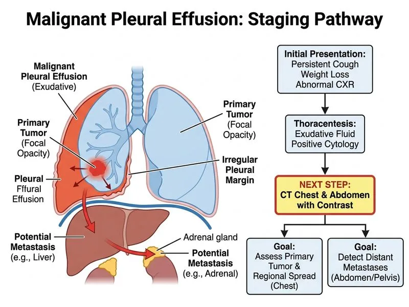 Pleural Effusion — Imaging diagram