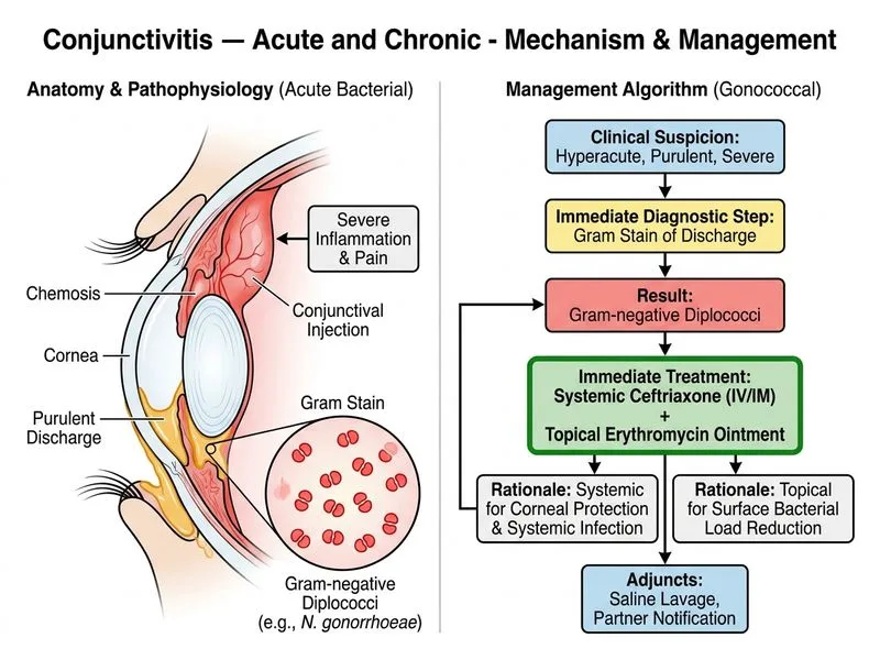 Conjunctivitis — Acute and Chronic diagram