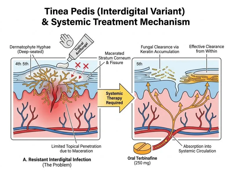 Tinea — Site-Specific Variants diagram