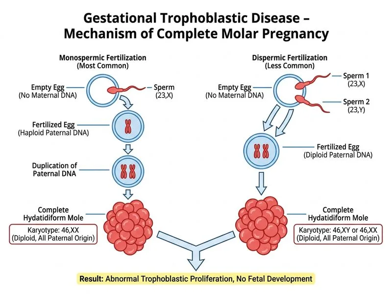 Gestational Trophoblastic Disease diagram