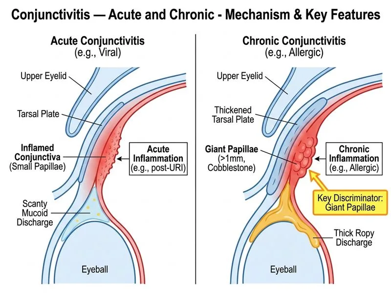 Conjunctivitis — Acute and Chronic diagram
