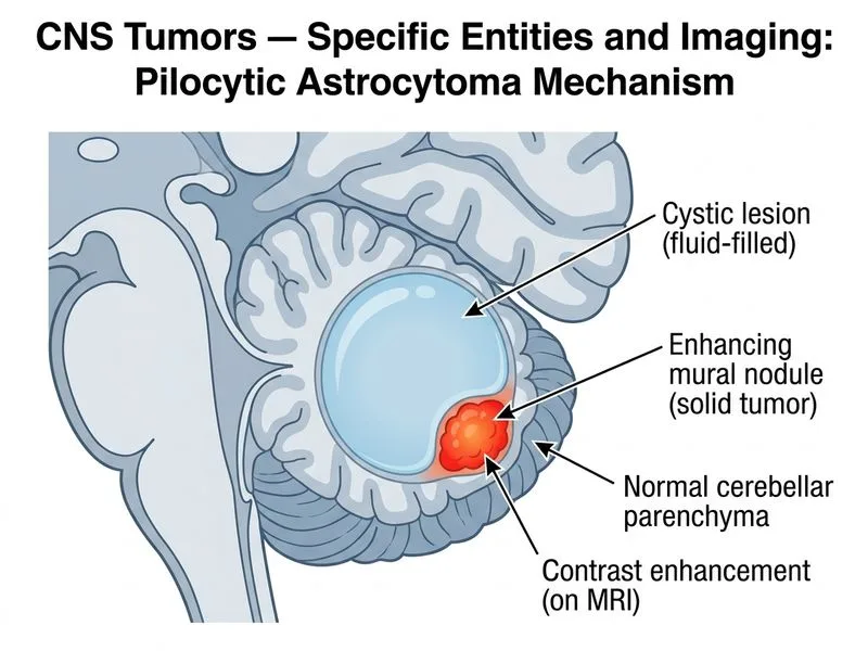 CNS Tumors — Specific Entities and Imaging diagram