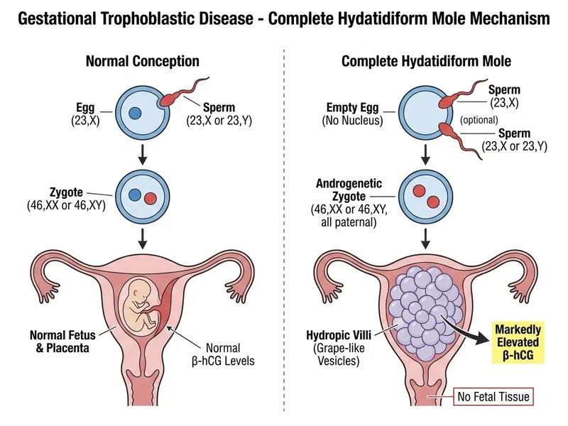 Gestational Trophoblastic Disease diagram