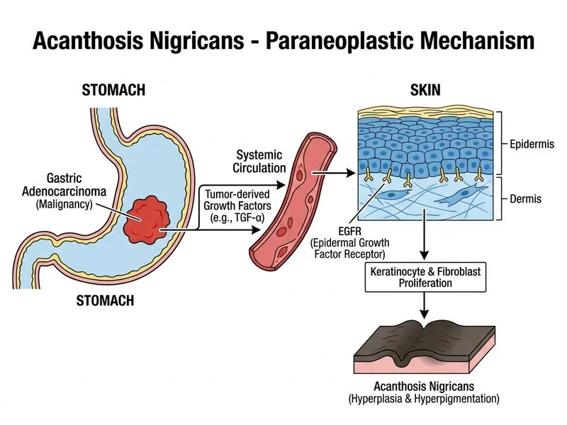 Acanthosis Nigricans diagram