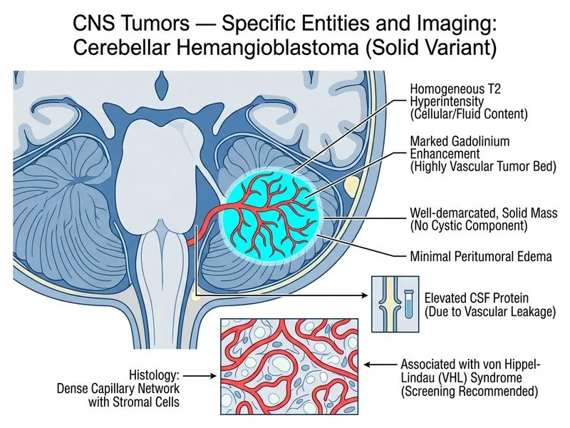 CNS Tumors — Specific Entities and Imaging diagram