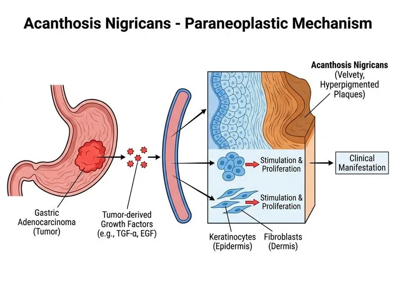 Acanthosis Nigricans diagram