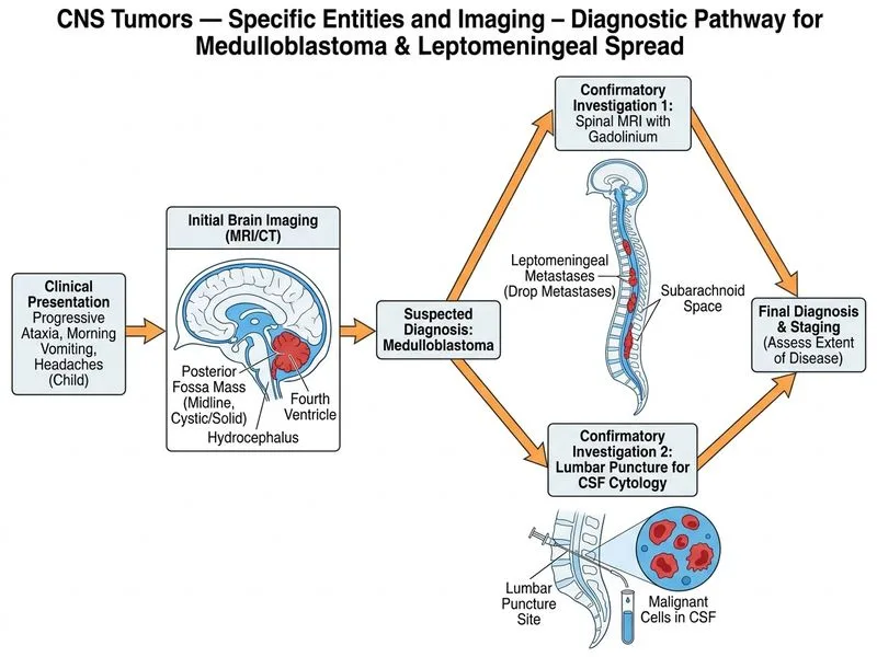CNS Tumors — Specific Entities and Imaging diagram