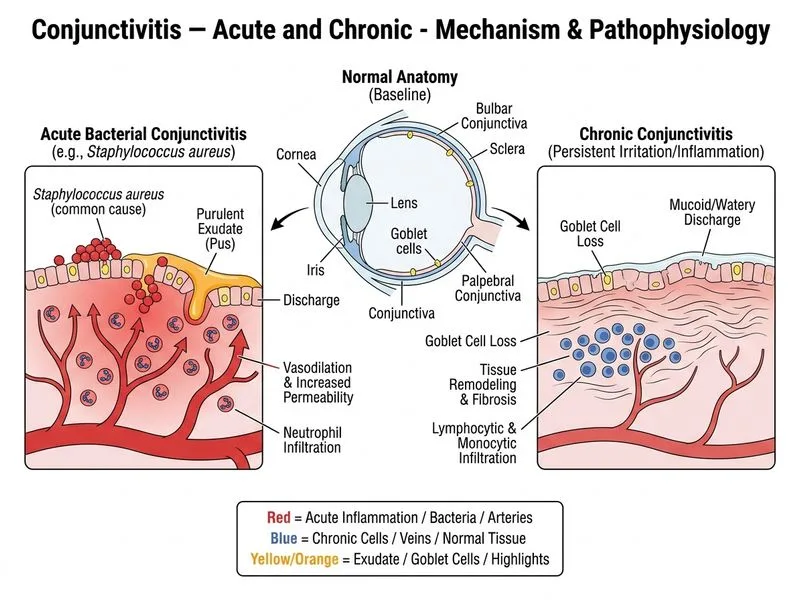 Conjunctivitis — Acute and Chronic diagram