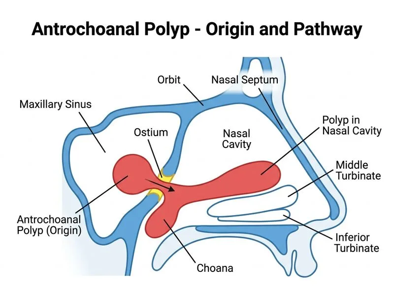Nasal Polyps diagram