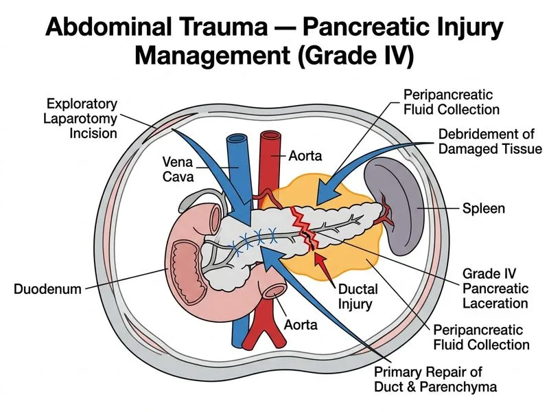 Abdominal Trauma — Specific Organ Injuries diagram