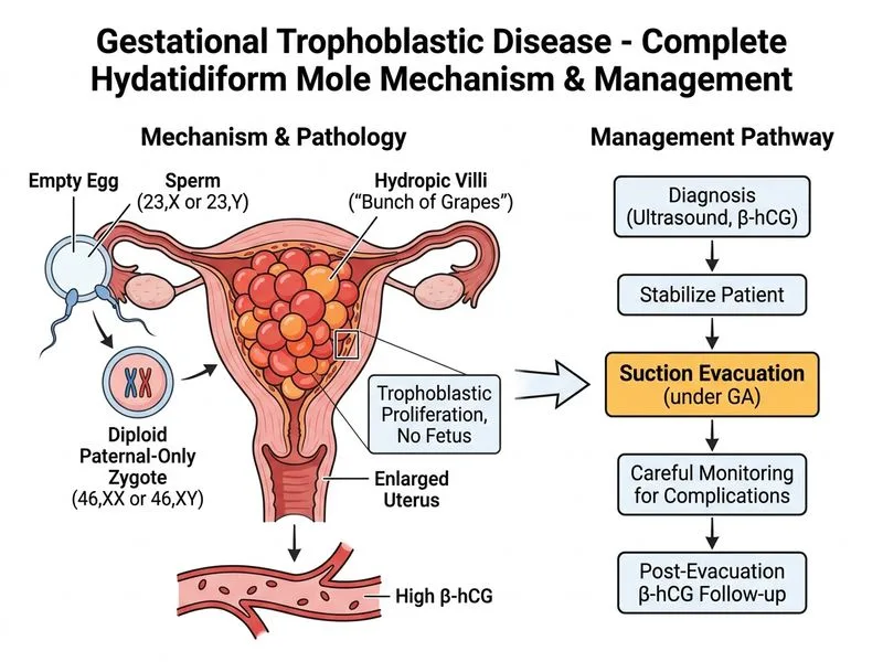 Gestational Trophoblastic Disease diagram