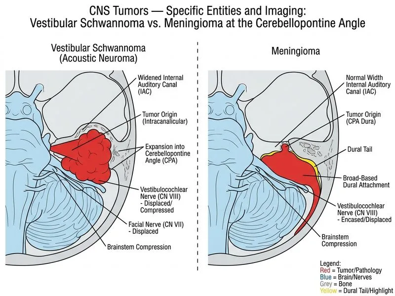 CNS Tumors — Specific Entities and Imaging diagram