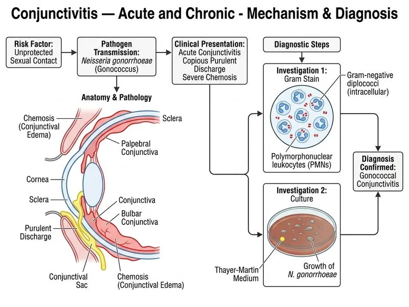 Conjunctivitis — Acute and Chronic diagram