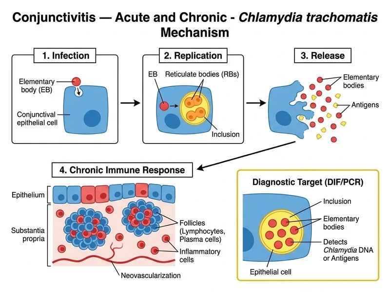 Conjunctivitis — Acute and Chronic diagram