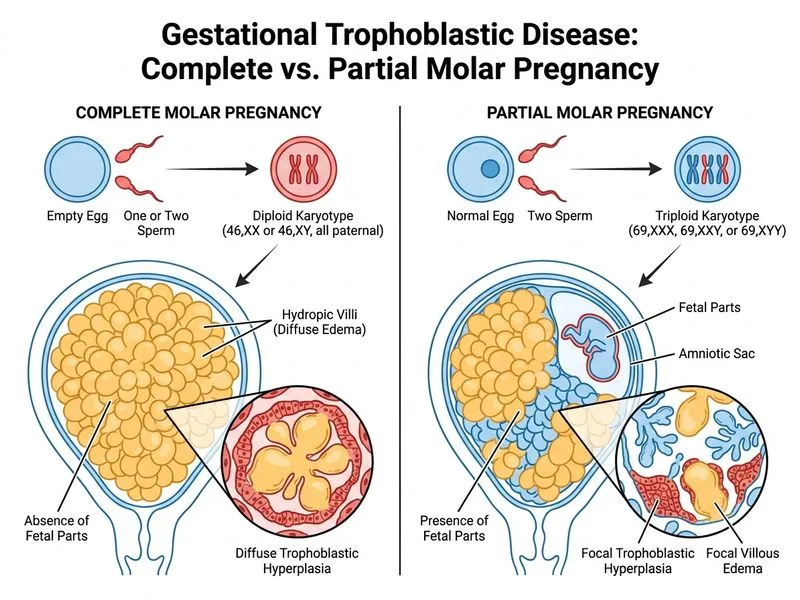 Gestational Trophoblastic Disease diagram