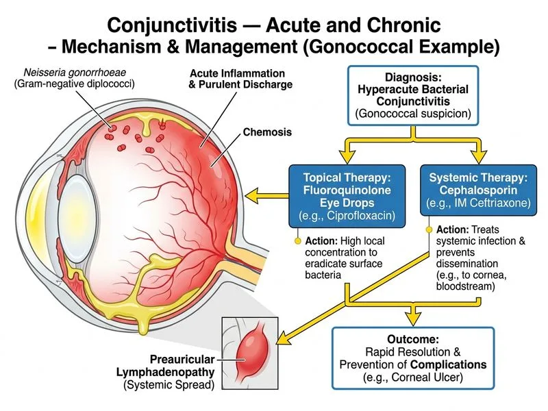 Conjunctivitis — Acute and Chronic diagram